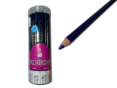 Карандаш маркировочный для стекла, цвет синий, легко-смываемый