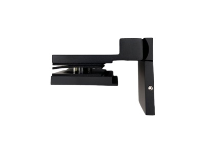 L-5203L Петля стена-стекло 90°, с открытием наружу и автоподъемом, черный мат